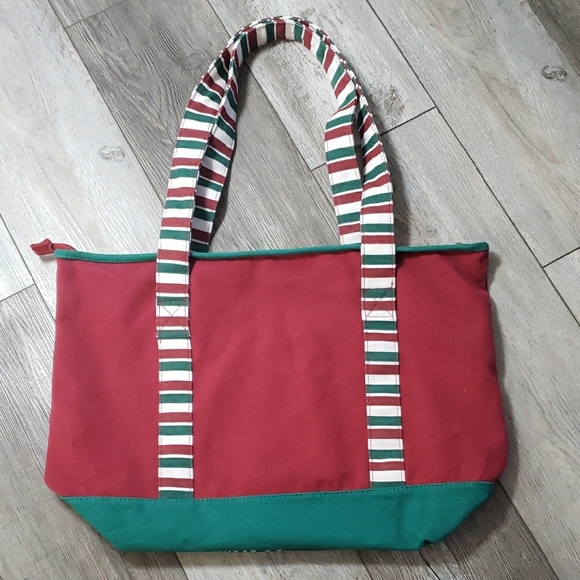 Disney | Disneyland Resort Mickey and Minnie Large Holiday Tote Bag - Picture 3 of 5